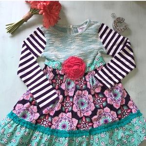 Toddler girl’s long sleeve dress size 4T